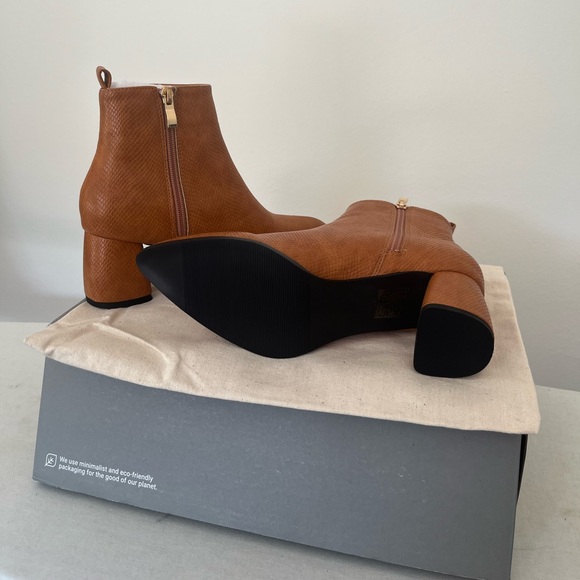 TIJN Selma boots color amber, size 7 - Picture 7 of 11